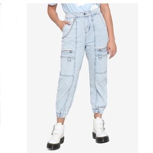 Hot topic chambray jogger